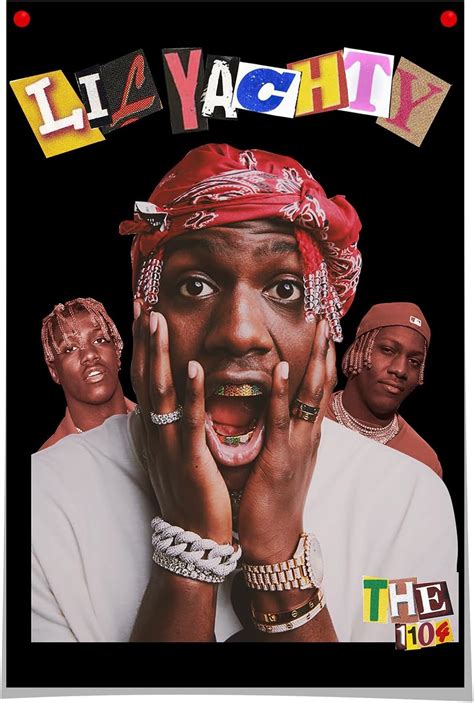 Uozylo Lil Yachty Poster Rapper Posters For Room Aesthetic