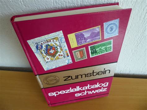 Zumstein Spezial Katalog Schweiz Kaufen Auf Ricardo