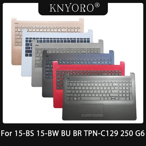 Original NEW Laptop US Keyboard Top Case For HP 15 BS 15 BW BU BR TPN