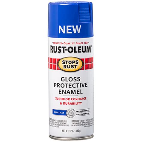 Stops Rust Protective Enamel Spray Paint Gloss