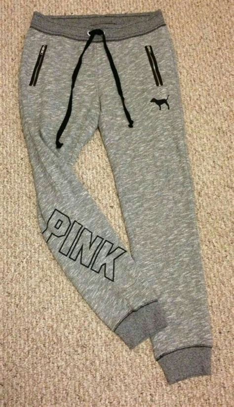 Pin By Hamdah On Style Clothes Pink Victoria Secret Sweats Love Pink