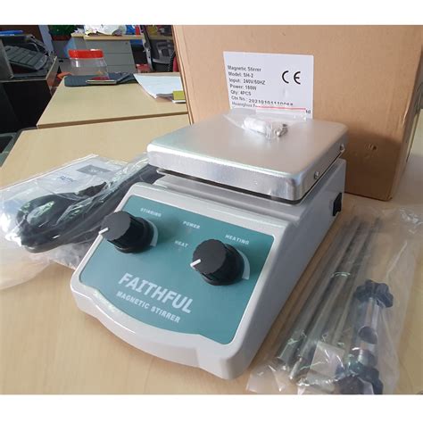 Local Ready Stock C Sh Hot Plate Magnetic Stirrer With Stand V To V Hz Shopee