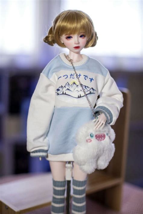 Hilary 1ft750cm Blonde Tiny Sex Doll With Bjd Head Vsdoll