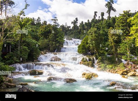 The famous Aliwagwag Falls in Cateel, Davao Oriental is the longest waterfalls in the ...