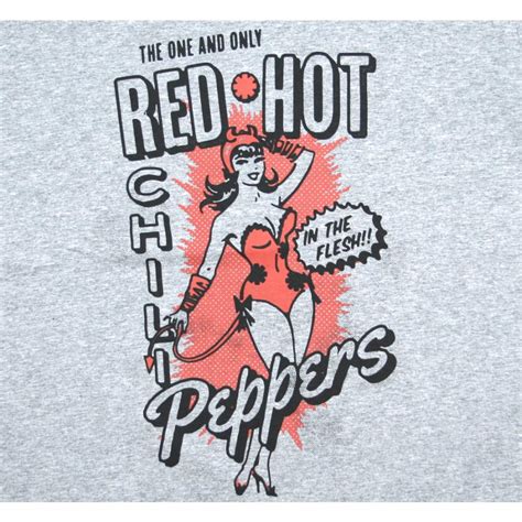 Red Hot Chili Peppers In The Flesh Tee Heather Grey レッドホットチリペッパーズ Tシャツ