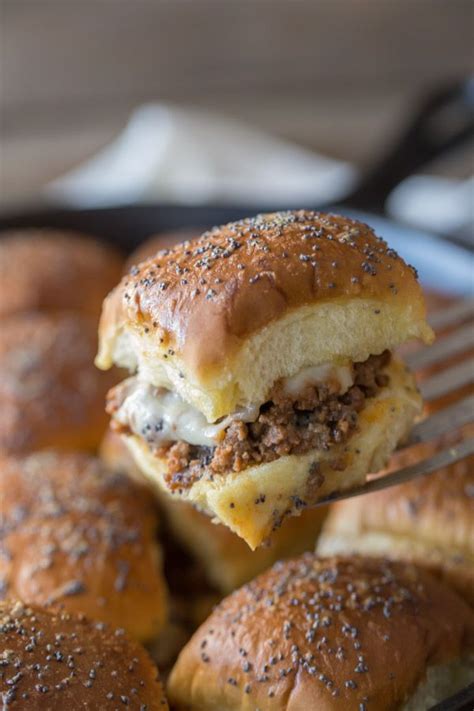 Party Bun Style Sloppy Joes Just Like The Ham And Cheese Party Buns