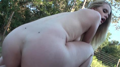 A Hot Blonde Is Outdoors In The Forest And She Is Getting Penetrated PornID XXX