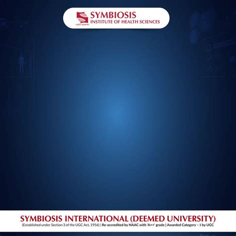Video Symbiosis Institute Of Health Sciences Sihs Pune On Linkedin