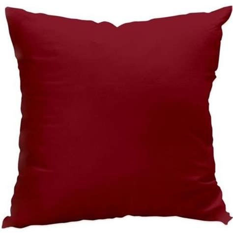 Coussin D Houssable X Cm Alix Rouge Par Soleil D Ocre Cdiscount