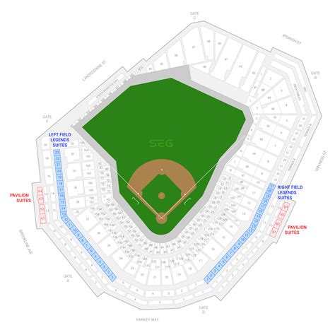 Fenway Park Gate D Map