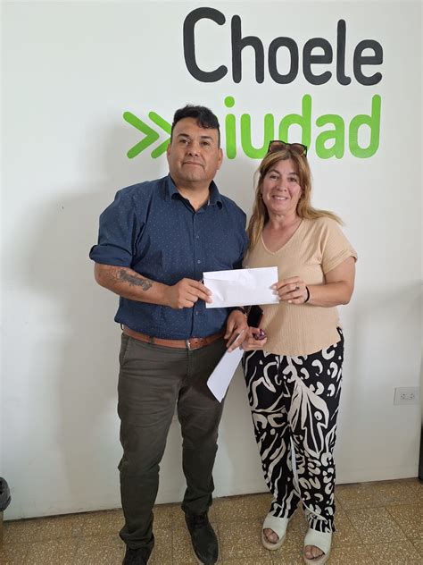 Municipio Presente: Choele Choel entregó aporte al Club Villa Unión