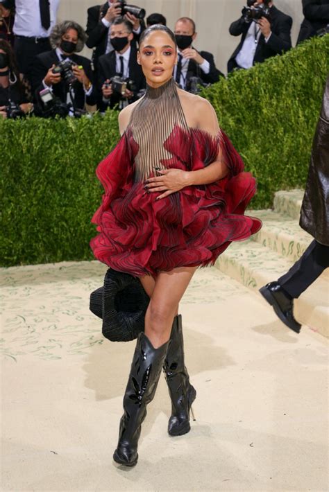 Tessa Thompson 2021 Met Gala • Celebmafia