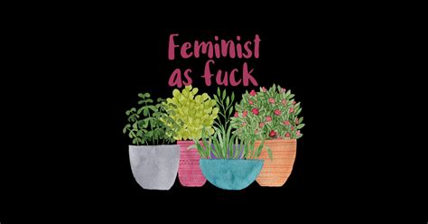 Feminist As Fuck Feminist Af Sticker Teepublic
