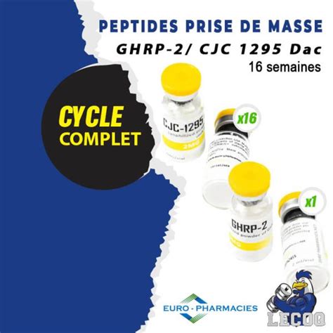 47 Cycle Peptides Prise De Masse GHRP 2 CJC 1295 Dac 16 Semaines