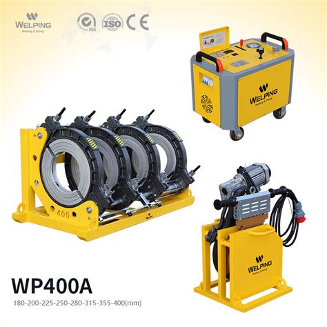 Wp400A 180 To 400 Mm Butt Fusion Welding Machine HDPE Pipe Poly Pipe