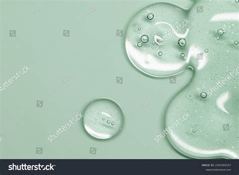 Close Clear Liquid Cosmetic Product Gel Stock Photo 2191582557 ...