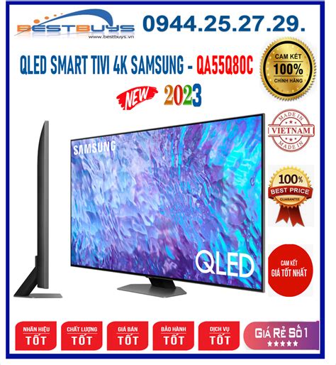 Smart Tivi Samsung 55Q80C QLED 4K 55 inch MỚI 2023