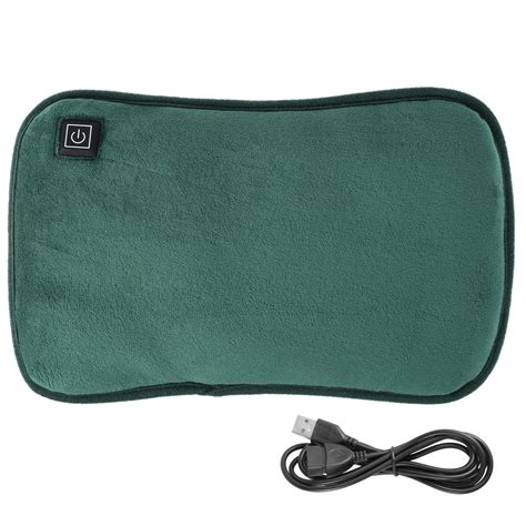Oromyo Rechargeable Hot Water Bottle Electric Usb Hot Water Bag With Plush Cover Portable Hot