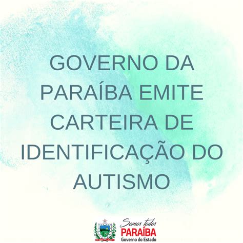 Governo Emite Carteira De Identificação Do Autismo Png — Fundação