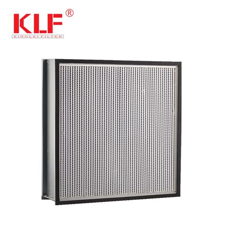 H Hepa Air Filter With Clapboard For Hvac Ffu Ahu China H