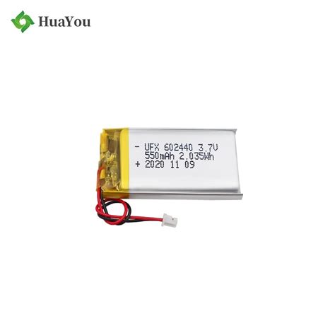 2020 China Factory Direct Mini Speaker Mp3 Lipo Battery Hy 602440