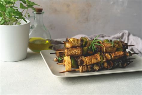 Espetadas De Tofu Legumes Receitas Dicas Da Oksi