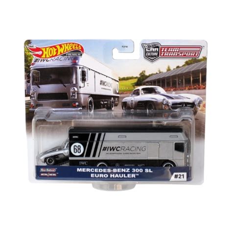 Hot Wheels Car Culture Team Transport Mercedes Benz Sl Euro Hauler Price Guide