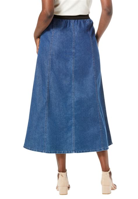 plus size jean dresses 10