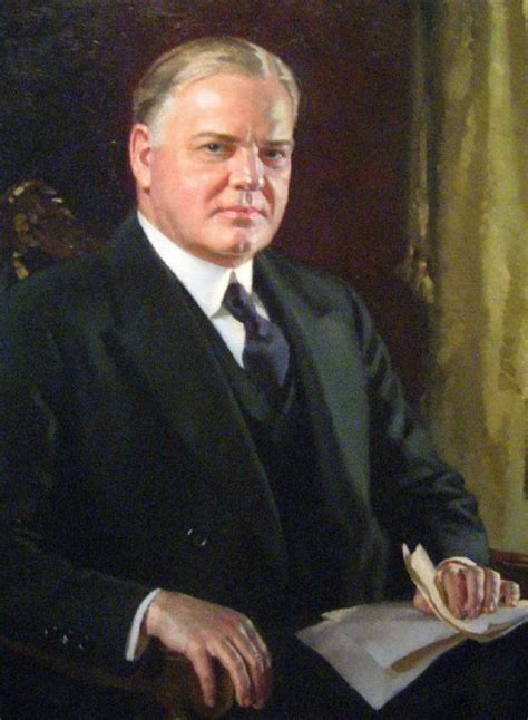 World Of Faces Portrait Of Herbert Hoover World Of Faces