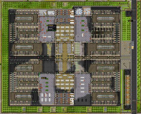 Top 10 prison architect layout ideas and inspiration
