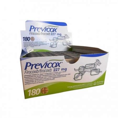 PREVICOX 227 MG 180 COMPRIMIDOS DIVISIBLES EN 4 - VETERLUCUS