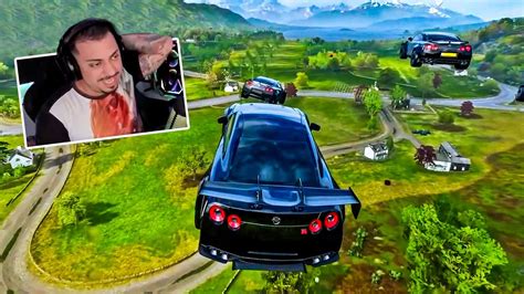 Ladeira Da Morte Sem Freio De Gt R Forza Horizon Gameplay Youtube