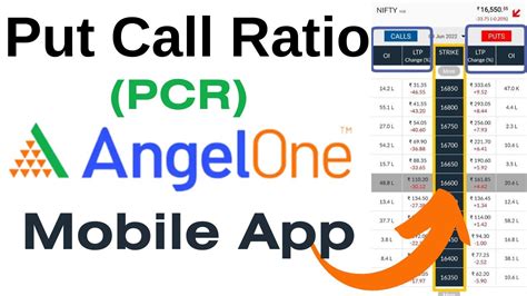 How To Check Put Call Ratio Pcr In Angel One Mobile App