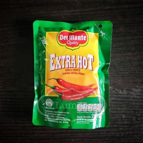 Jual Saus Sambal Extra Hot Del Monte Kemasan Ekonomis Gr Shopee Indonesia