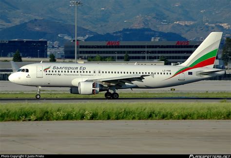 LZ FBE Bulgaria Air Airbus A320 214 Photo By Justo Prieto ID 189980