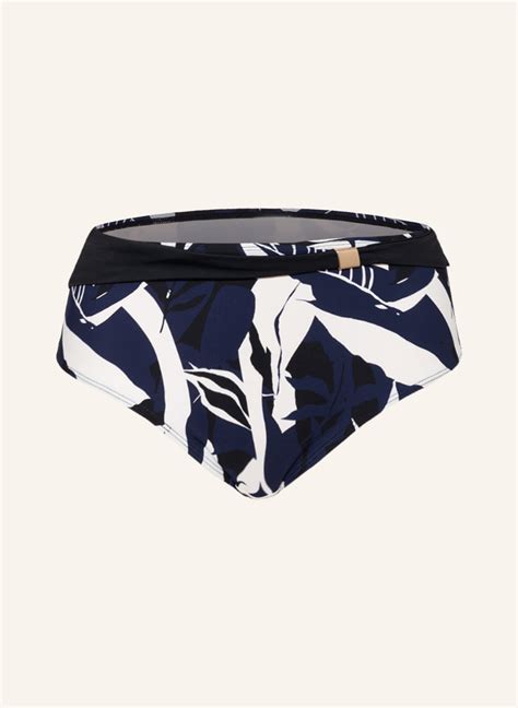 Femilet Bikini Hose In Dunkelblau Weiss