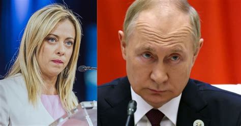 putin annette  regioni dellucraina la reazione  giorgia meloni
