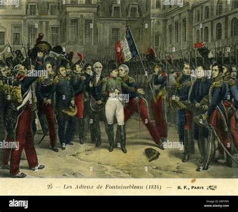 Napoleon abdication 1814 hi-res stock photography and images - Alamy