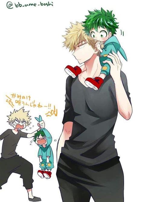 Boku No Hero Academia Katsuki Bakugou Midoriya Izuku Katsudeku Personajes De Anime