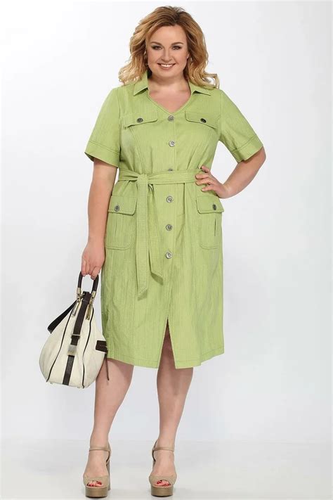 Платья в стиле сафари для женщин 45+ - Леди Стиль Жизни