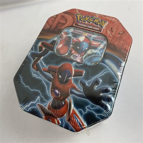 Pokemon Team Plasma Fall Ex Collectors Tin Deoxys 2013 Reed Buy