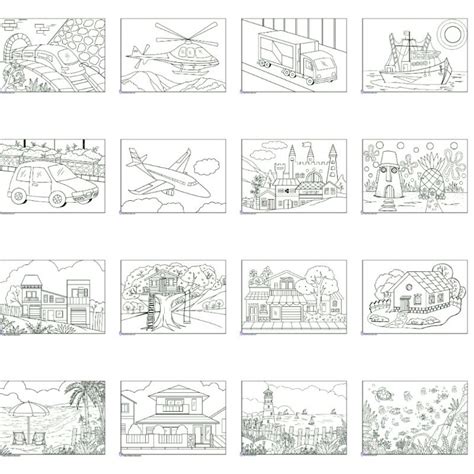 Jual sketsa gambar mewarnai ukuran A4 (HVS) | Shopee Indonesia