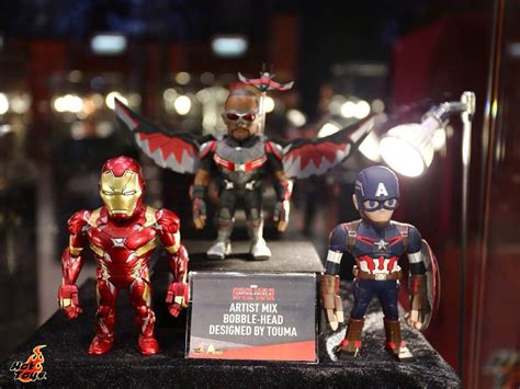 Hot Toys Shows Off Captain America Civil War Action Figure Collection Geektyrant