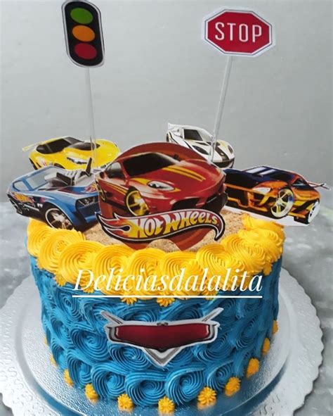 Bolo hot wheels modelos fantásticos para se inspirar e escolher o seu modelo