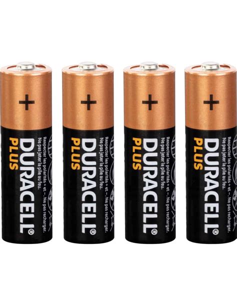 Pile Alkaline Duracell Plus Power Aa Lr V Emballage Unit