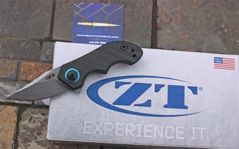 Zt Zero Tolerance Tim Galyean Mini Flipper W Carbon Fiber Aik