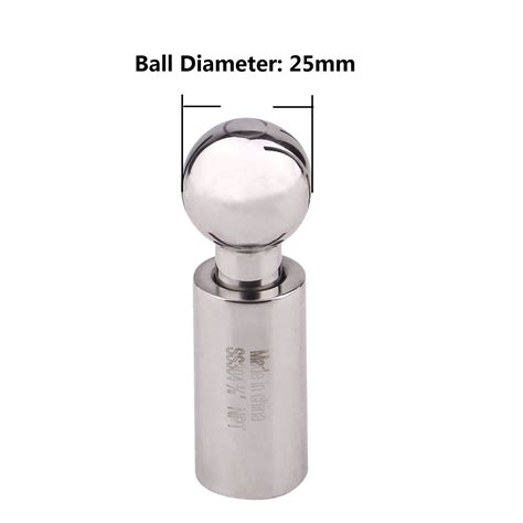 Snapklik Dernord Rotary Spray Ball Npt Female Cip Tank Cleaning