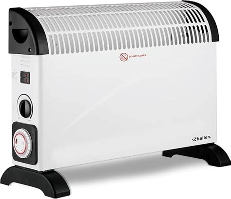 Schallen W Electric Convector Radiator Heater Heat Settings