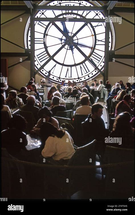 Cafe Inside The Musee Dorsay Formerly A Train Station In Paris France
