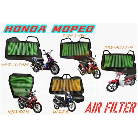 Air Filter Air Cleaner Standard Original Honda Wave Wave Wave